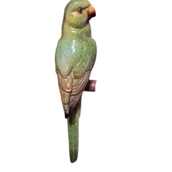 Gallerie‎ II Green Parrot Hanging Ornament tropical bird - Picture 1 of 4